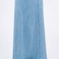 Paparazzi - Tencel Denim Maxi Skirt - Length 37"