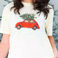 All Us - Holiday Car With Tree Tee