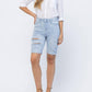 Judy Blue - High Waist Destroyed Cut Off Bermuda Shorts