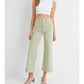 Just Black Denim - High Rise Patch Pocket Wide Leg Jeans