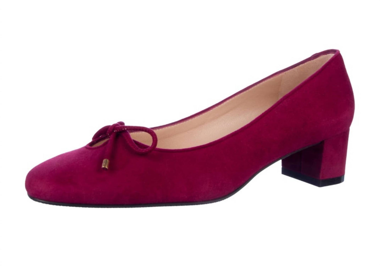 Stuart Weitzman - Women's Gabby 45 Suede Chunky Heel