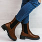Qupid - Women's Side Stretch Booties