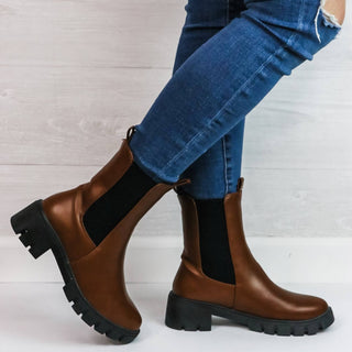 Qupid - Women's Side Stretch Booties