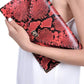 Ana Koutsi - Katerina Snakeskin Clutch