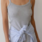 Donni. - Baby Rib Scallop Tank Top