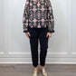 &Merci - Evelyn Scroll Ruffle Blouse