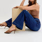 Cello - High Rise Pull-on Wide Leg Jeans