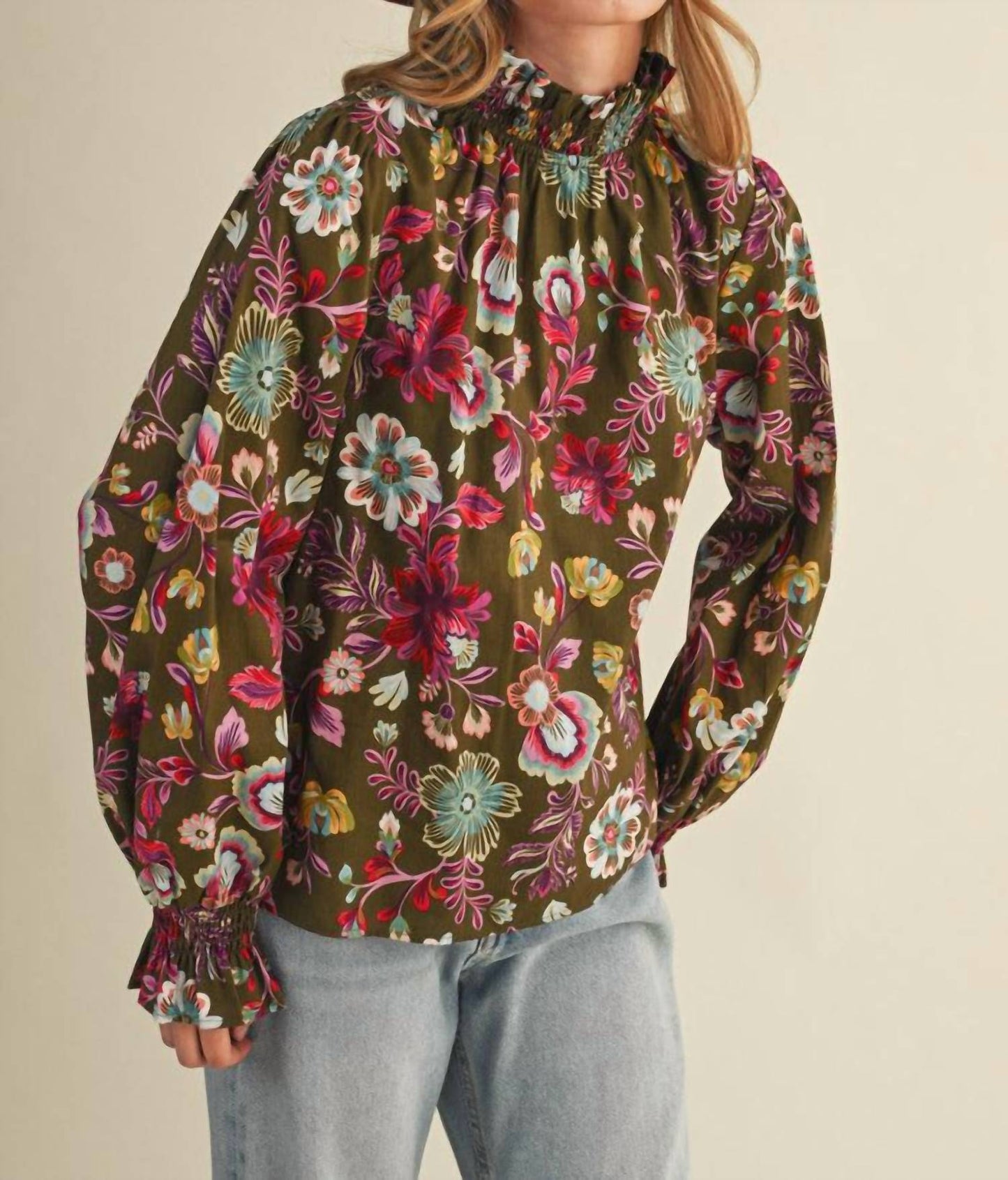 &Merci - Say It With Flowers Top