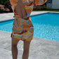 Dress To - Wrap Long Sleeve Mini Dress