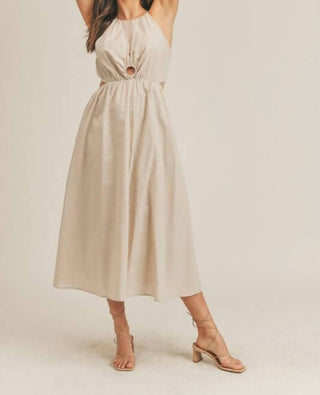 &Merci - Cut Out Midi Dress