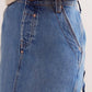 Free People - Francisco Denim Maxi Skirt