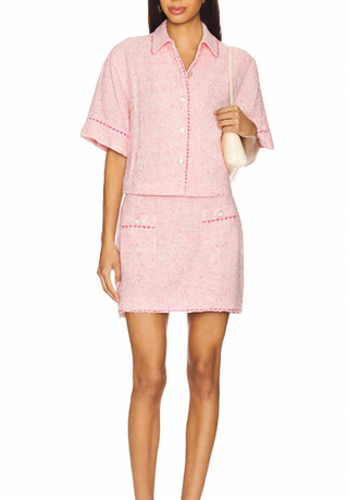 Jonathan Simkhai - Khloe Short Sleeve Button Down