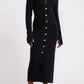 Harbison - Long Sleeve Rib Midi Sweater Dress