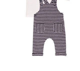 Emc - Striped Jumper Knit Set