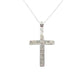 Aamiaa - Women's Cross Natural Diamond Pendant