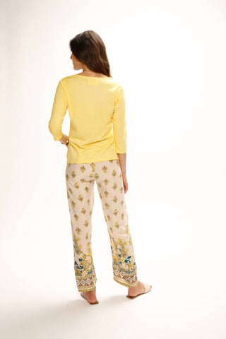 Paparazzi - Printed Pull-on Wide Leg Pant