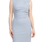 Alberto Makali - Sleeveless Bodycon Solid Stretch Crepe Dress