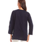 Karen Kane - Cutout Embroidered Flower Detail Tunic