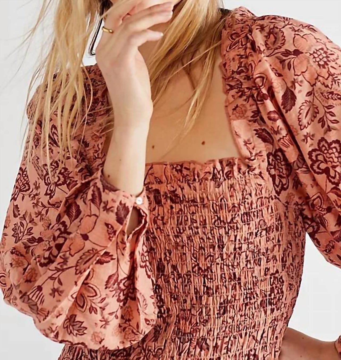 Free People - SMOCK IT TO ME MINI DRESS