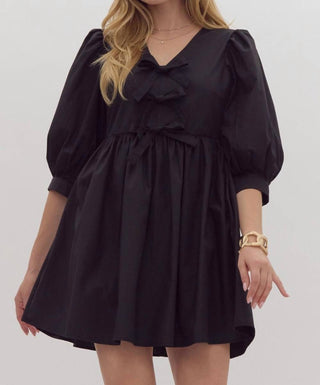 Entro - On Occasion Bow Dress