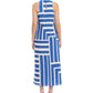 Donna Morgan - Quincy Geometric Print Maxi Dress