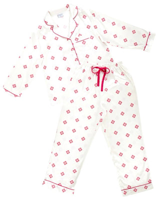 Bella Sleep + Spa - Women's Long Sleeve Satin Two Piece Pajama Set