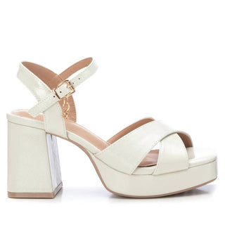 Xti - WOMEN'S HEELED PLATFORM SANDALS