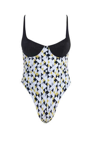 Gigizara - Calico One Piece Kaleidoscope Pattern, Adjustable Support