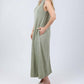 Elliott Lauren - Donna Sleeveless Maxi Dress With Pocket