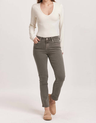Dear John Denim - Blaire Mid Rise Straight Leg Jeans