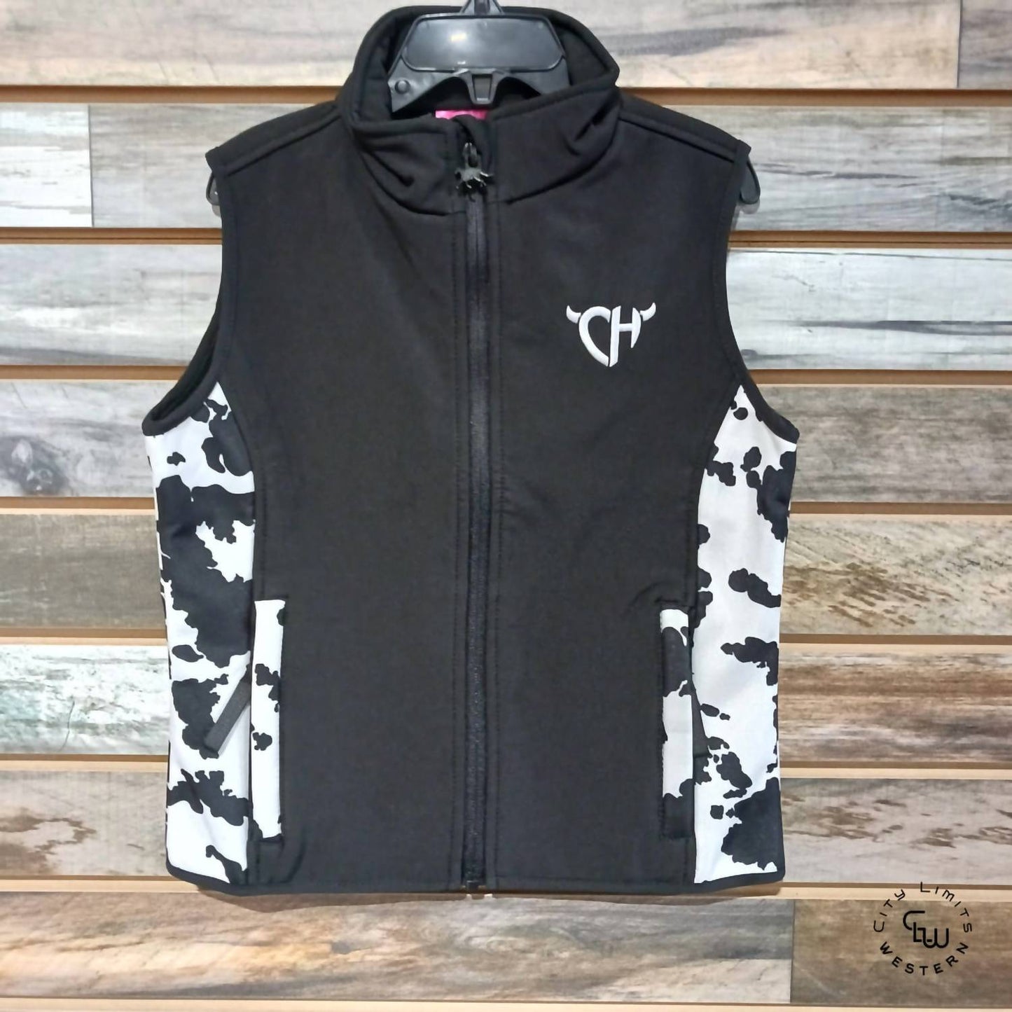 Cowboy Hardware - Kid's Cow Print Vest