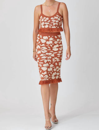 Baevely By Wellmade - Tulum Nights Knit Crop Top