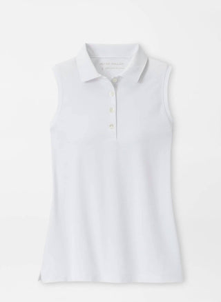 Peter Millar - Banded Sport Mesh Sleeveless Button Polo