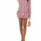 2.7 August Apparel - Endless Floral Open Back Romper