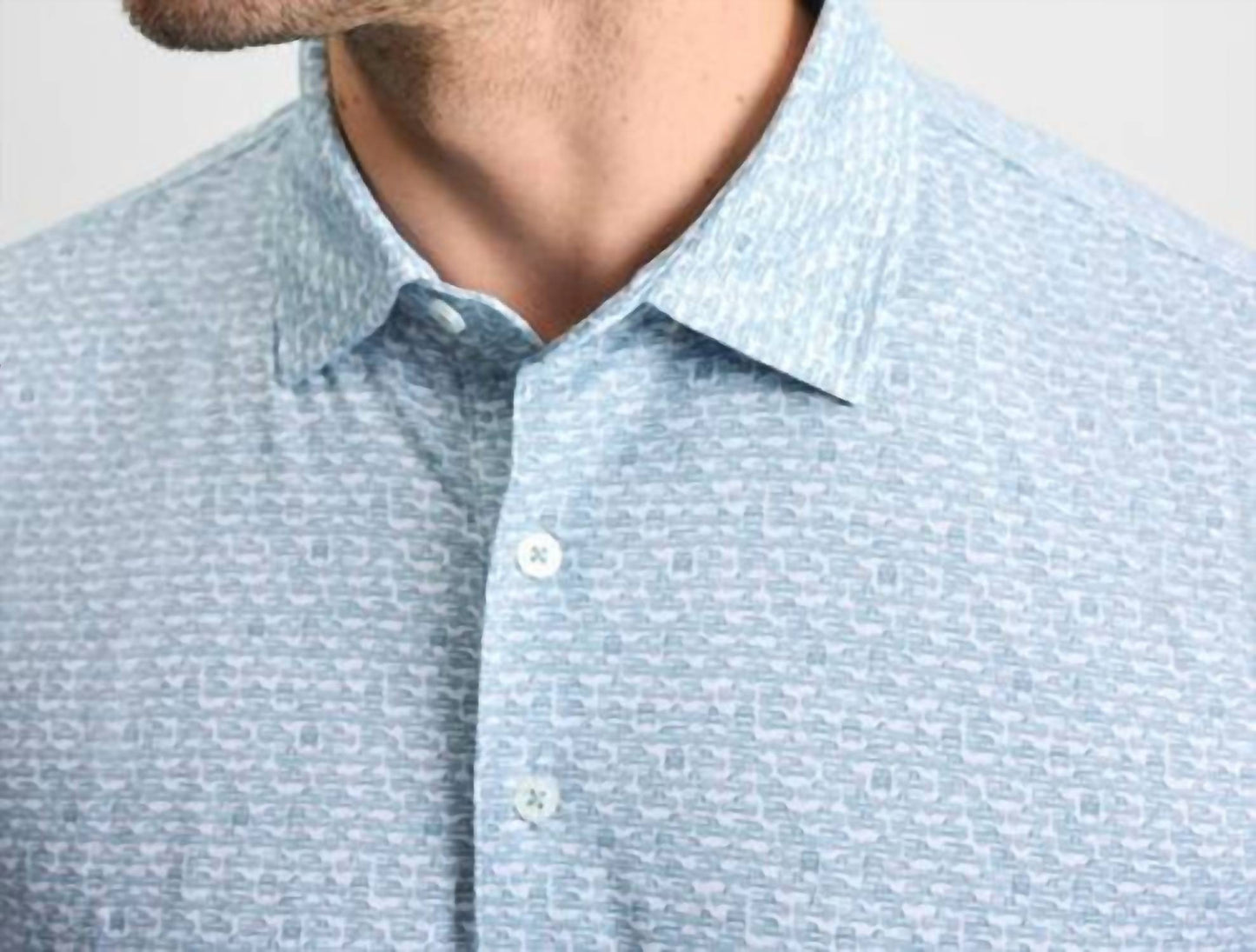 Genteal - Printed Performance Polo