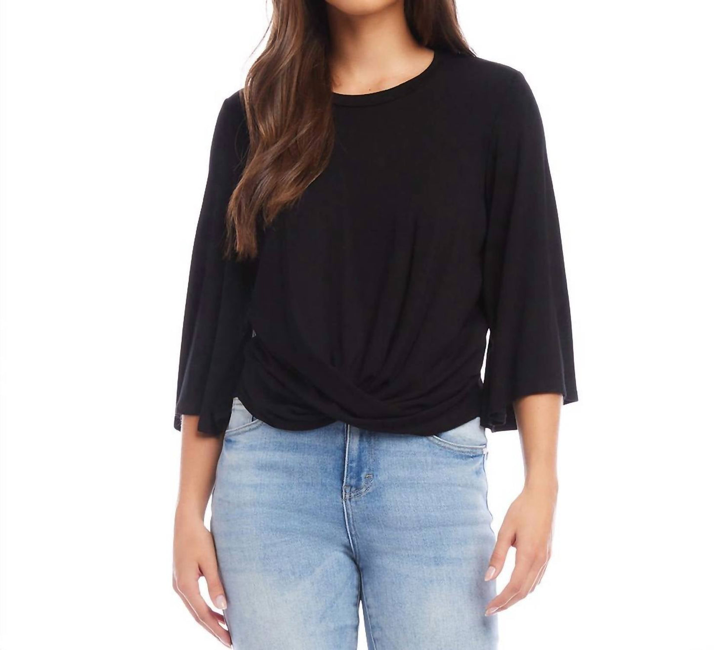 Karen Kane - Drape Front Top