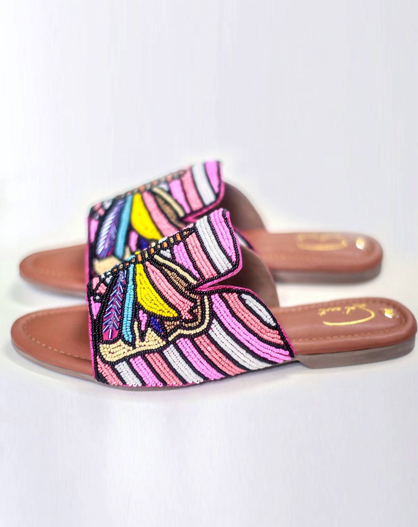 Sol’Eart - Women's Butterfly Slip On Sandals
