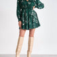 Elan - Flouncy Floral Print Dress
