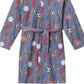 Andy & Evan - Boy's Sports & Lightning Bolts Jersey Knit Robe