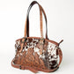 American Darling - Women's Hand Tooled Genuine Leather Western Tote Bag