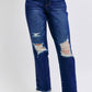 Judy Blue - Rachael Rigid Straight Leg Jeans
