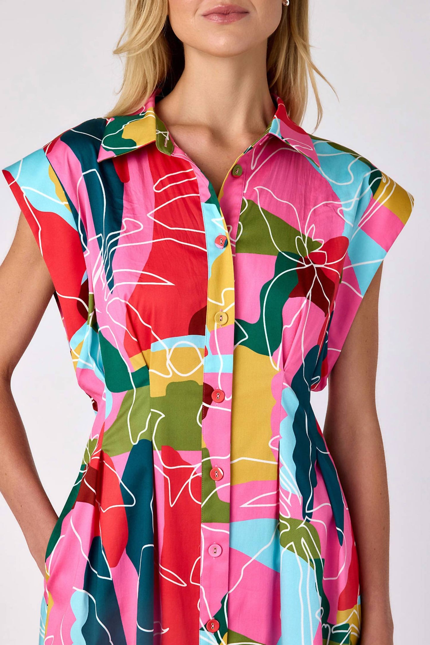 Crosby By Mollie Burch - Floral Whimsy Quincey Dress