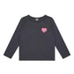 Bonton - Girl's Badge Organic Cotton T-shirt