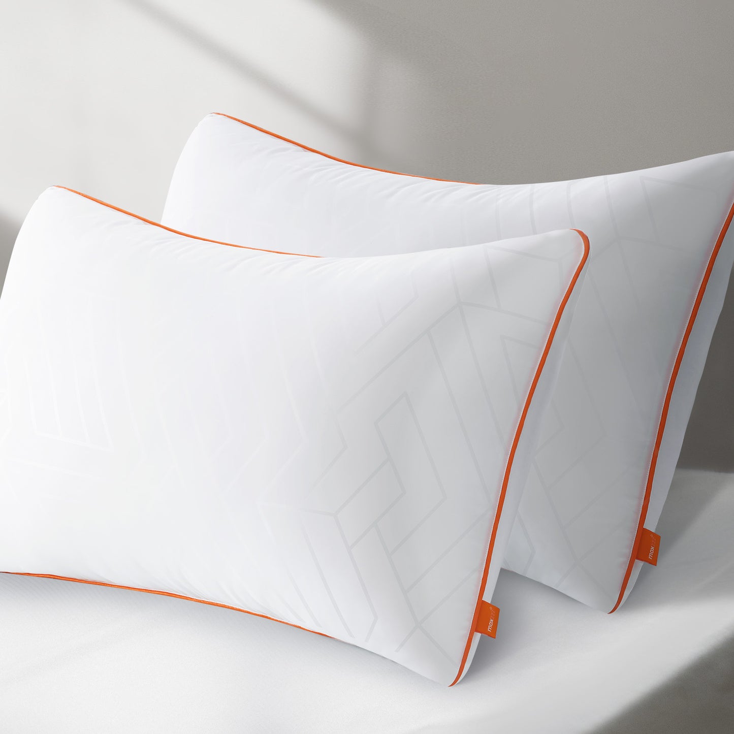 Queen Size Luxury Hotel-Quality Bed Pillow Set (2-Pack)