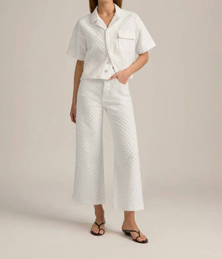 Favorite Daughter - Masha Super High Rise Wide Leg Crop Jeans