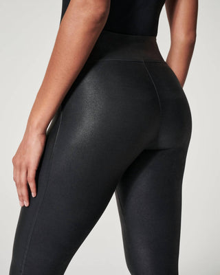 Spanx - Petite Faux Leather Leggings