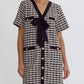 Entro - Timeless Tweed Shift Dress