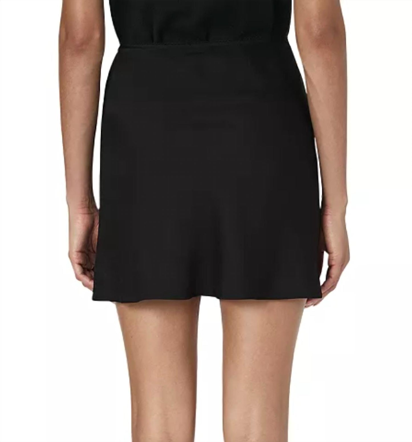 French Connection - Enni Satin Flared Mini Skirt