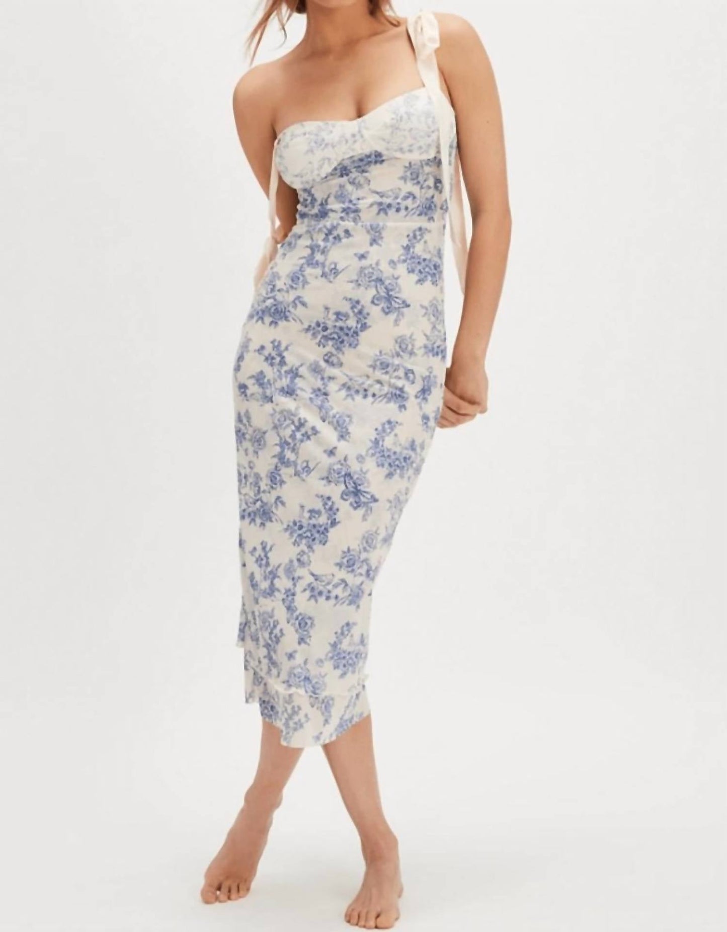 Free People - Printed Got Glam Slip Dress