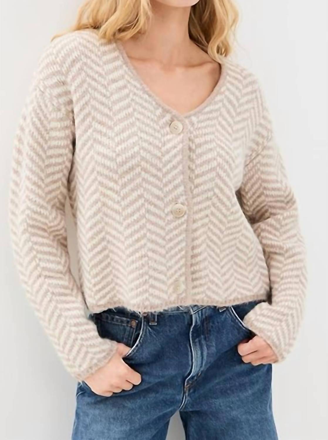 Z Supply - NAOMI HERRINGBONE CARDIGAN